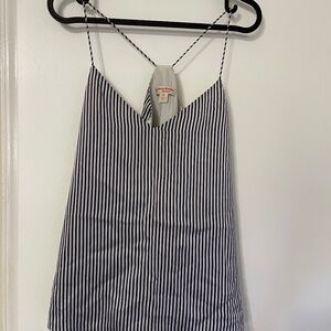 Brooks Brothers Striped Silk Cami